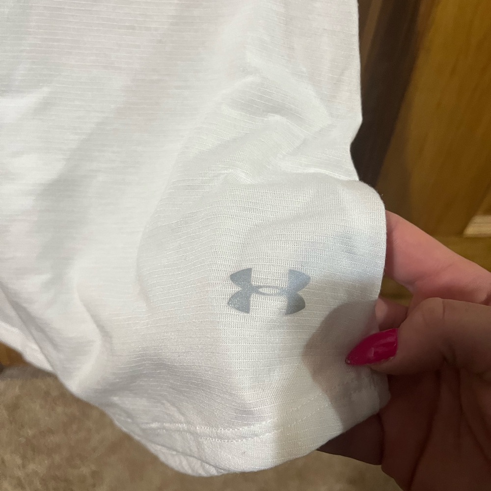 Small White Under Armour Racerback Tank - Picture 2 of 3